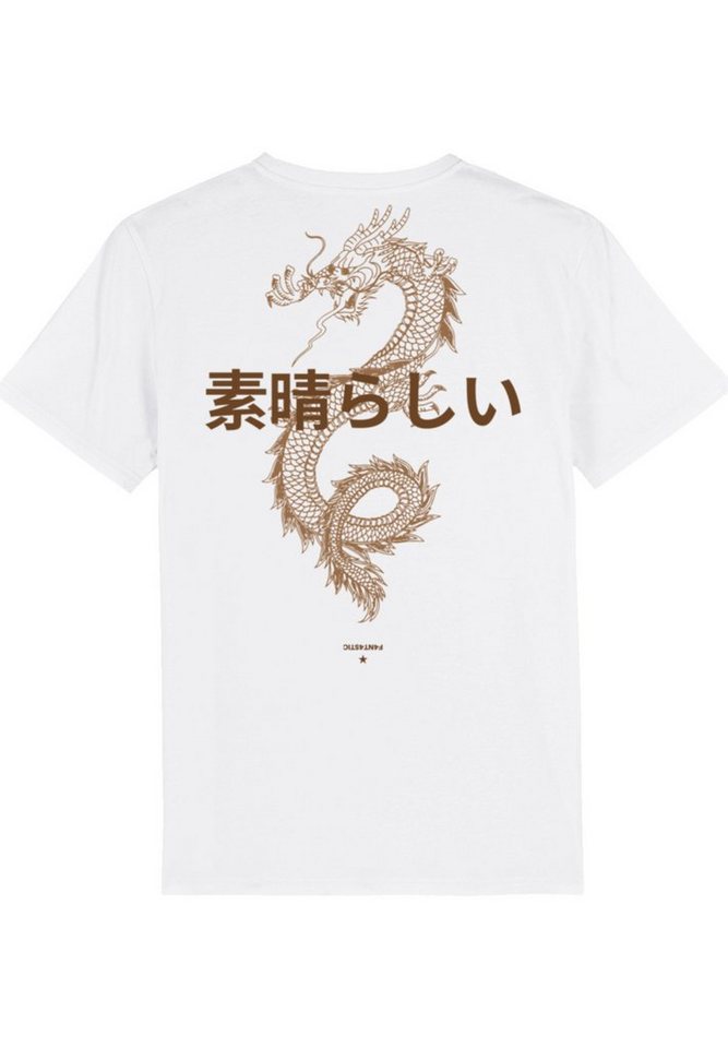 Japan Drache Style F4NT4STIC T-Shirt Arbeitsbedingungen fairen Print, und Hergestellt