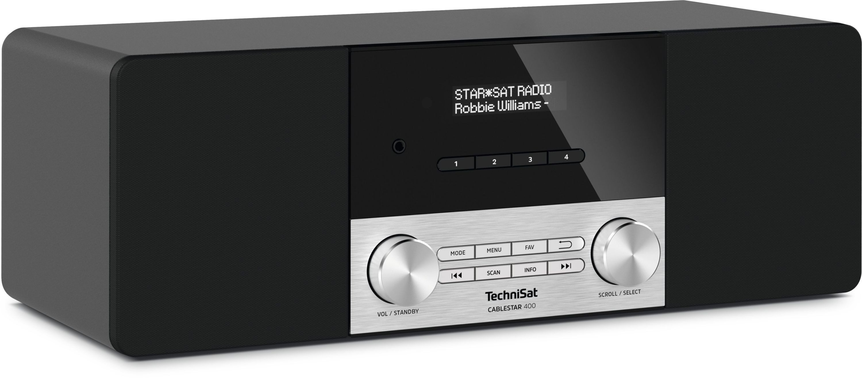 TechniSat CABLESTAR 400 inkl. Fernbedienung Digitalradio (DAB) (20 W)