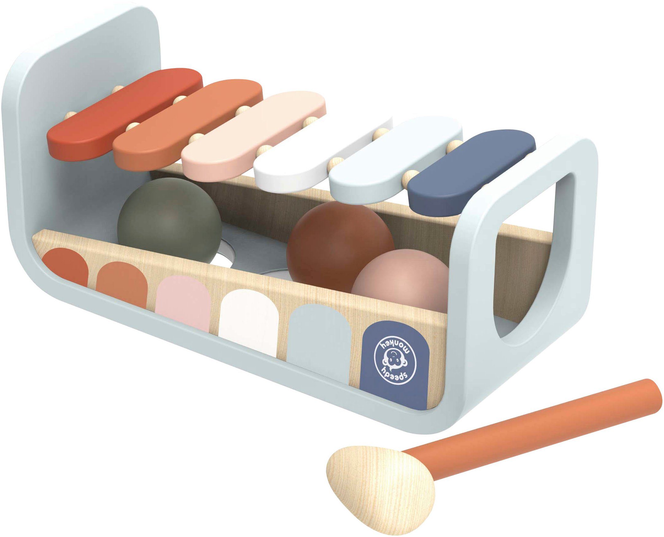 speedy monkey Spielzeug-Musikinstrument Xylo-Glockenspiel, aus Holz, günstig online kaufen