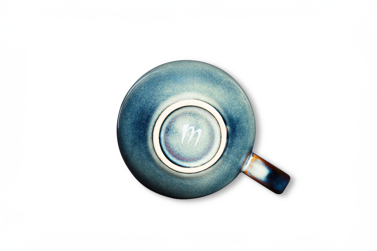 MAOCI teaware for your life Tasse Jumbotasse grün rot hellblau Keramik 0,5 L, 1-tlg.