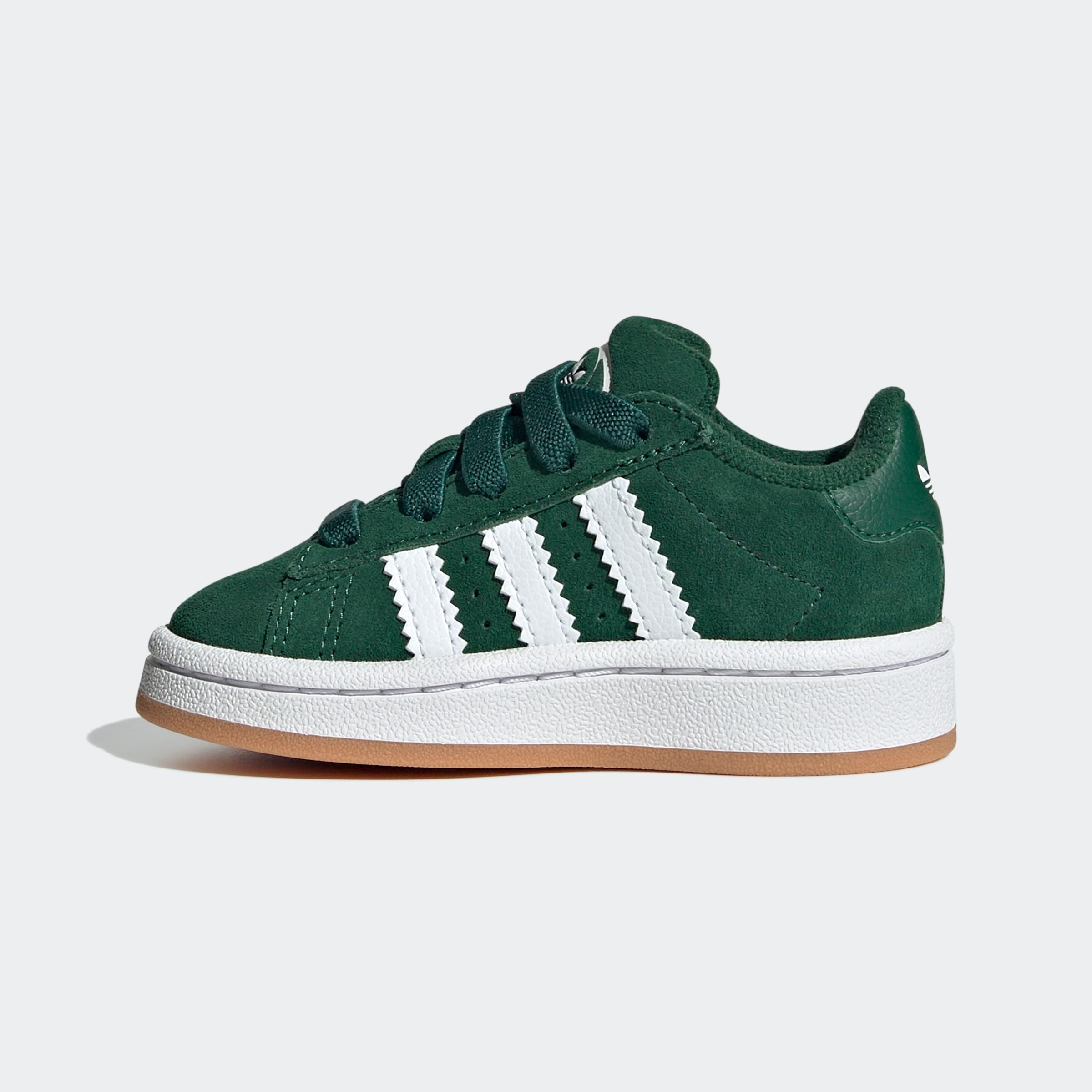 adidas Originals CAMPUS 00S COMFORT CLOSURE ELASTIC LACE Sneaker für Babys und Kleinkinder aus Leder und Wildleder, mit Gummisohle