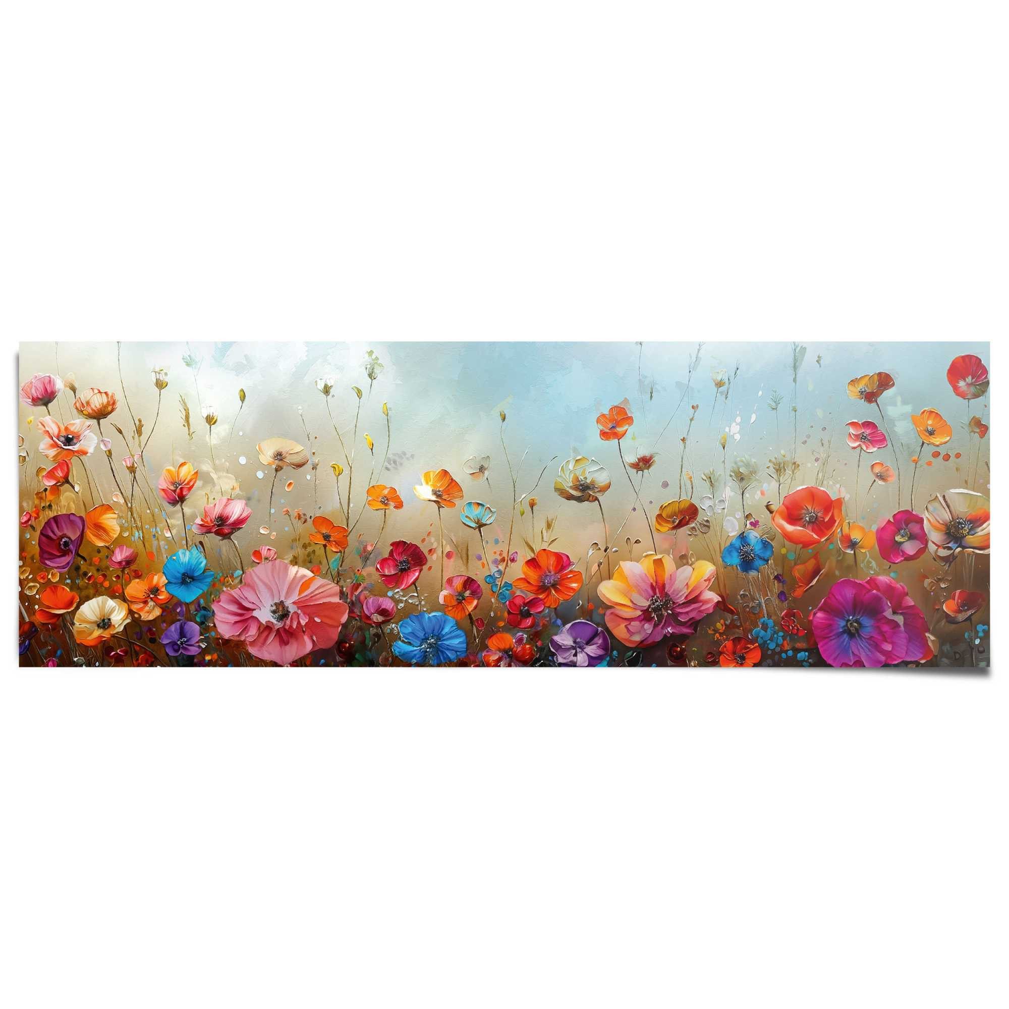 Reinders! Poster Blumenfeld günstig online kaufen