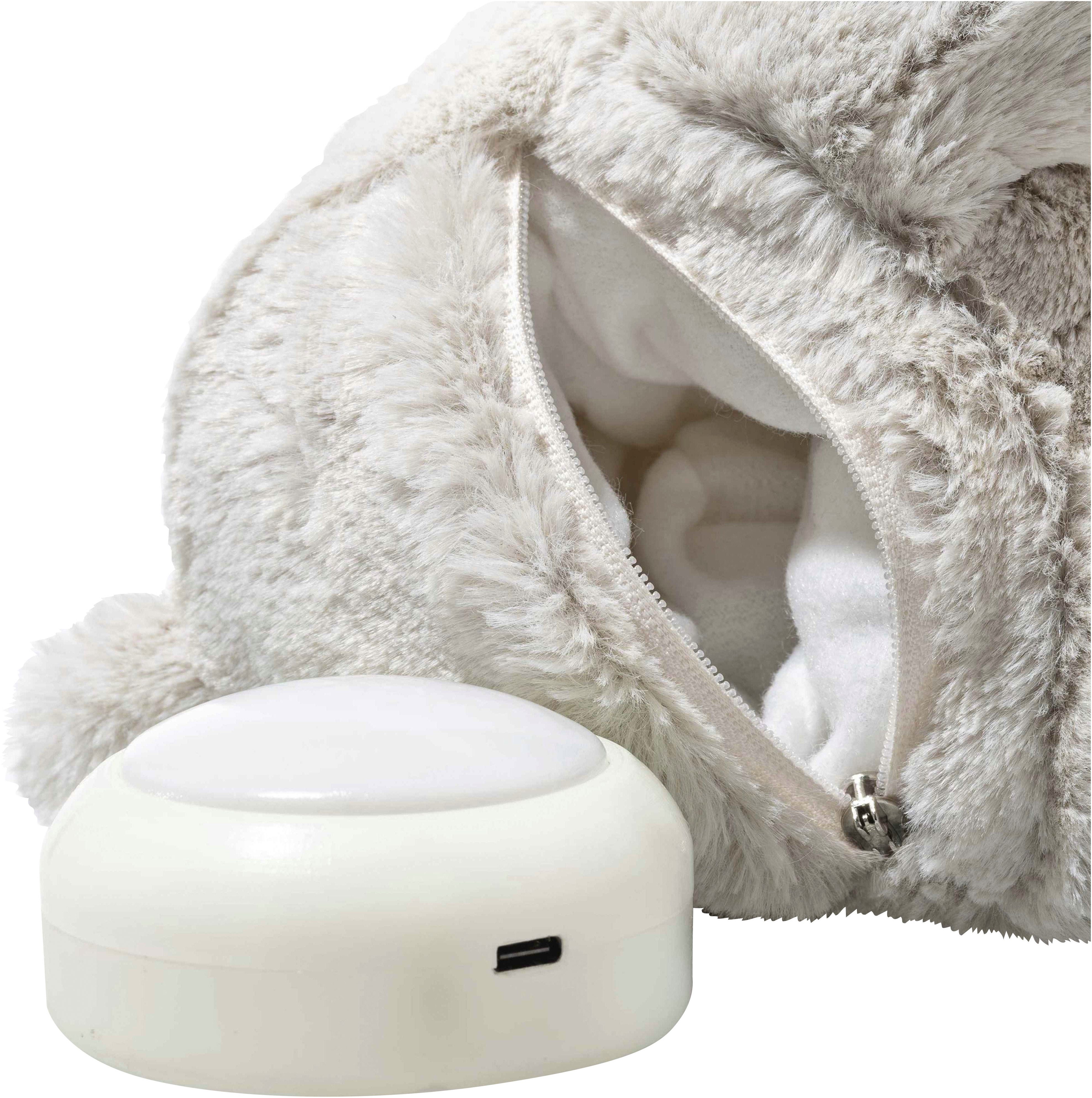 Steiff Kuscheltier Light at Night Hoppie Hase sitzend, 28 cm, Nachtlicht