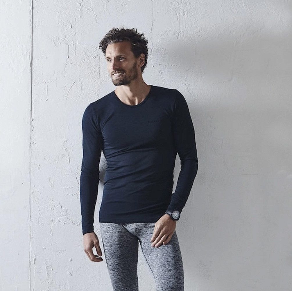 Craft Funktionsshirt Longsleeve Craft Active Comfort Rundausschnitt LS Herren black