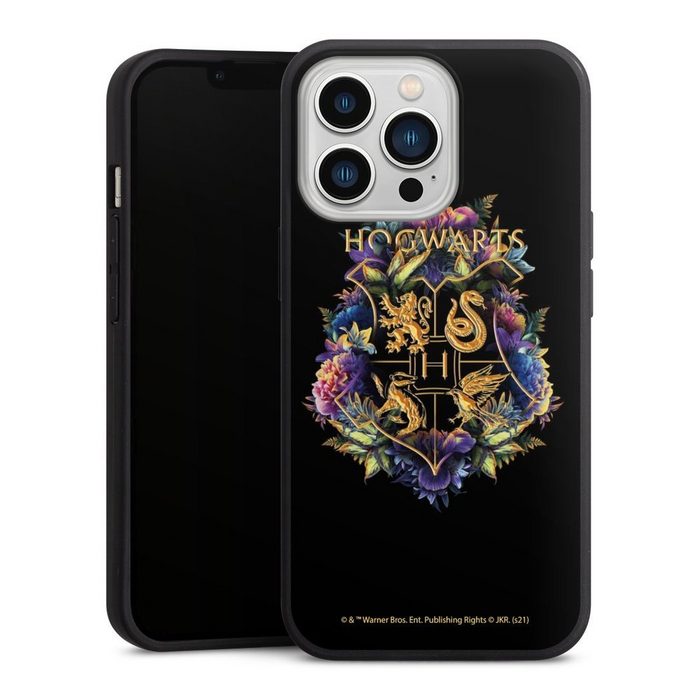 DeinDesign Handyhülle Harry Potter Hogwarts Wappen Hogwarts Emblem Apple iPhone 13 Pro Silikon Hülle Premium Case Handy Schutzhülle