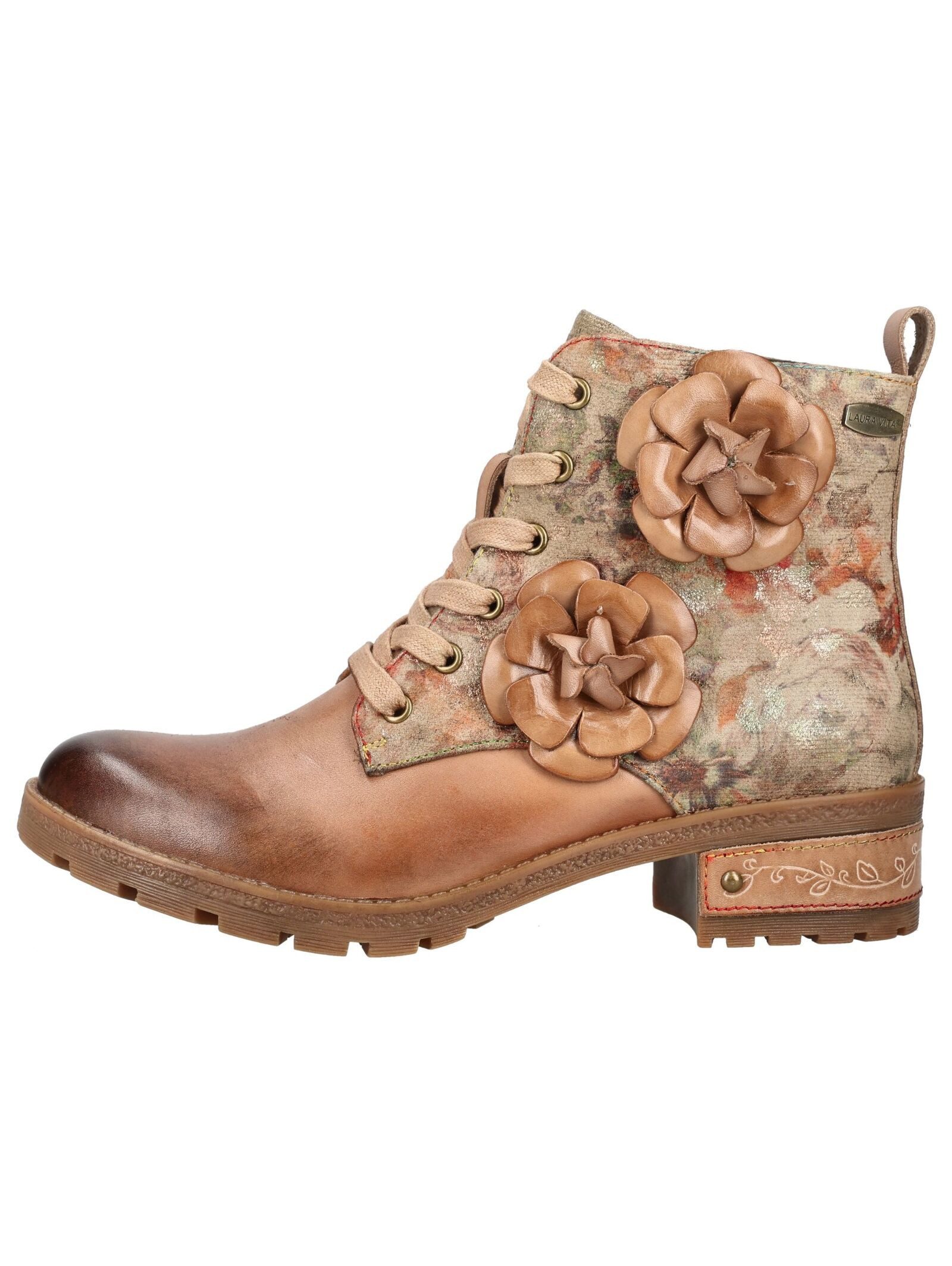 LAURA VITA LAURA VITA Stiefelette Leder/Textil Schnürstiefelette