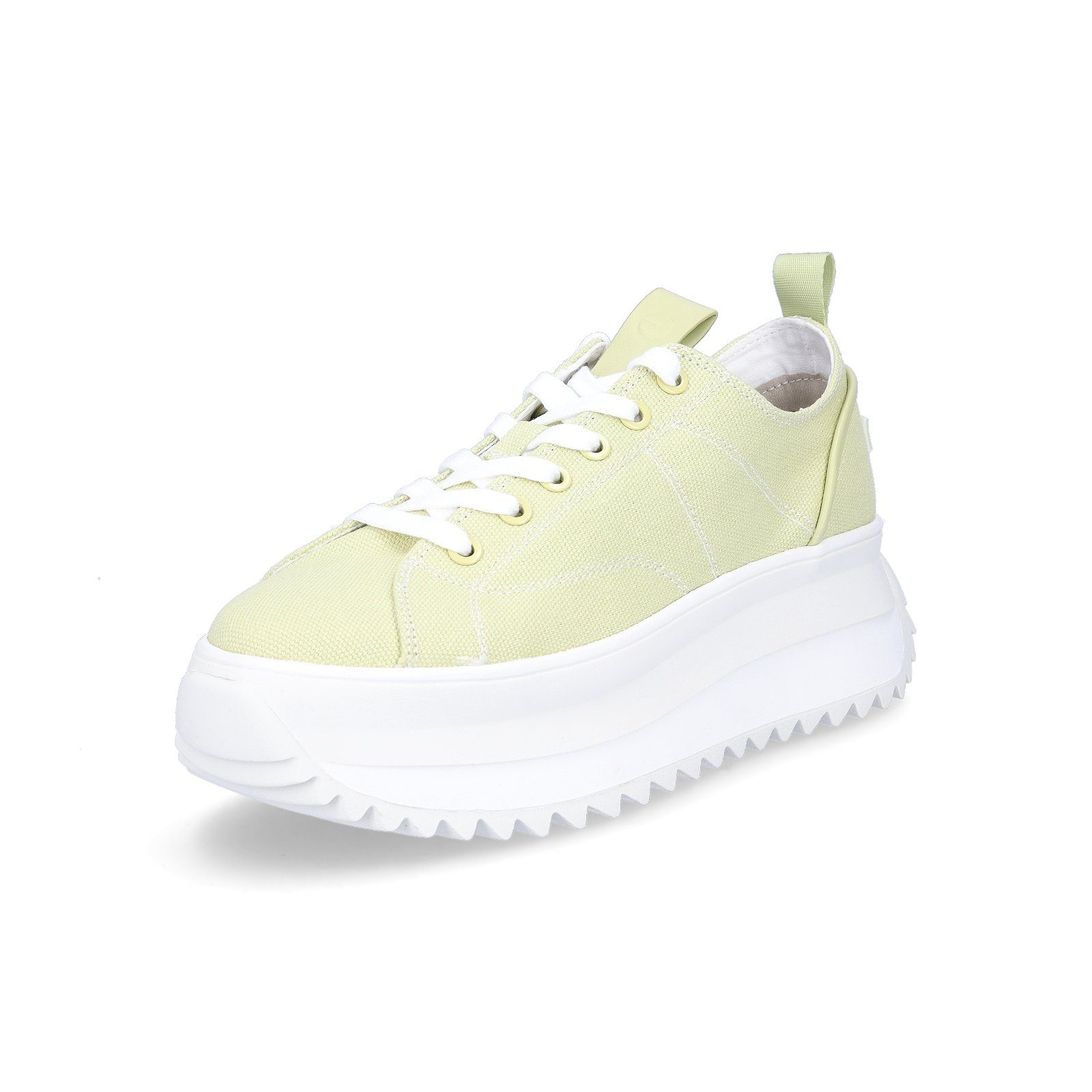Tamaris Damen Plateau Sneaker hellgrün Sneaker