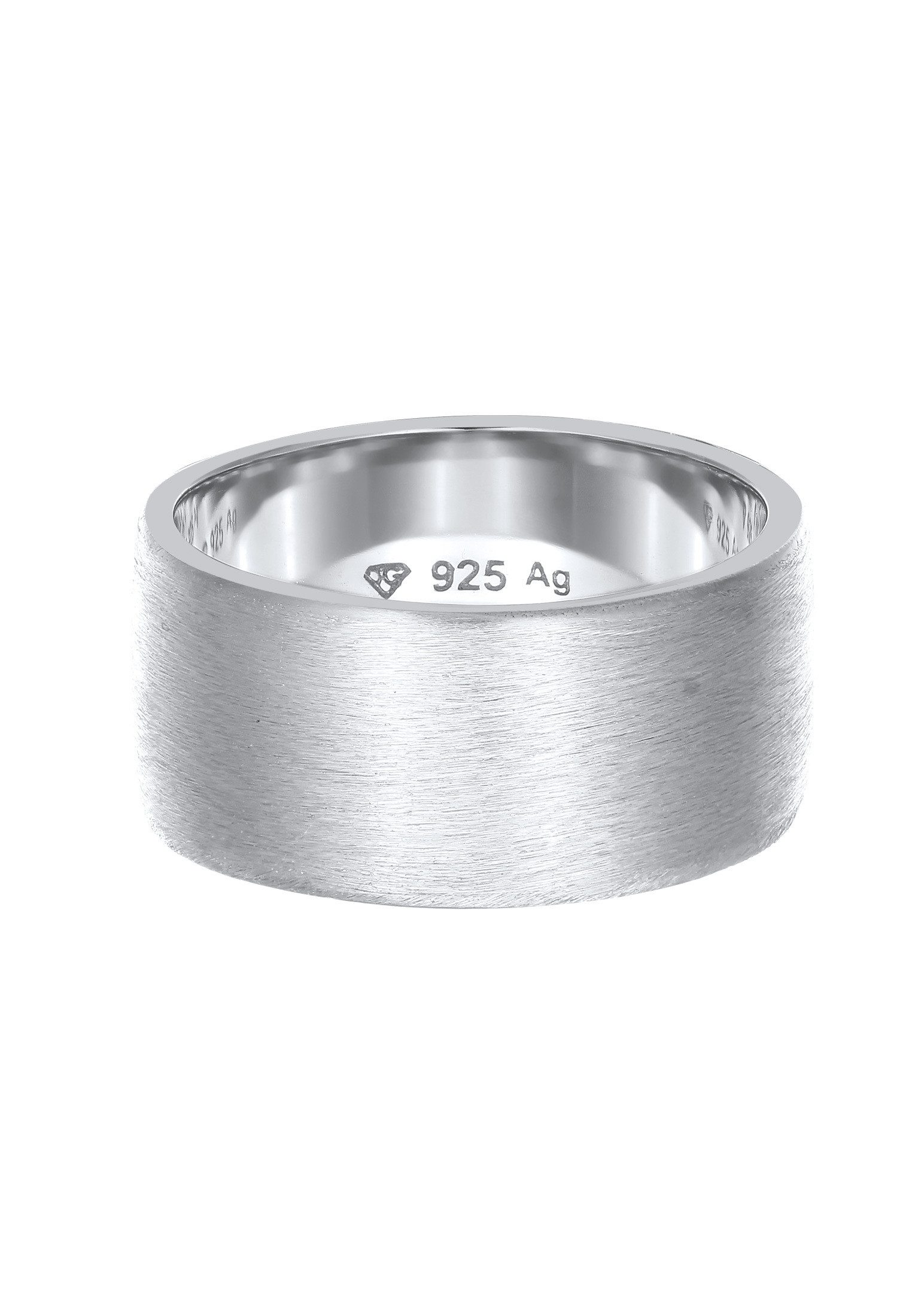 Elli Fingerring Bandring Breit Matt Gebürstet Basic 925 Silber günstig online kaufen