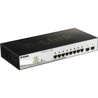 D-Link DGS-1210-08P/E Netzwerk-Switch