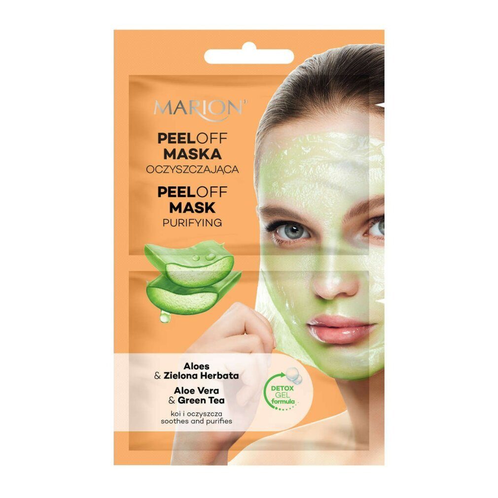 Marion Gesichtspeeling »Marion Reinigende Peel-off Gesichtsmaske - Aloe & Grüner  Tee 18ml« online kaufen | OTTO