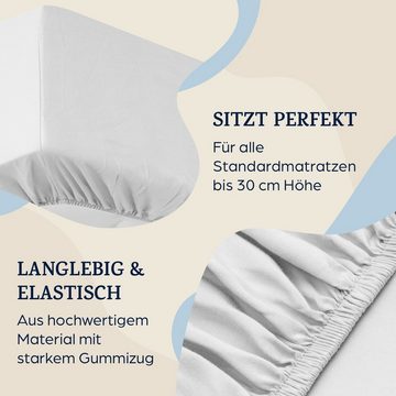 Bettlaken Soft Wonder-Edition, sleepwise, Mikrofaser-Fleece, Gummizug: rundum, Bettlaken mit Gummizug