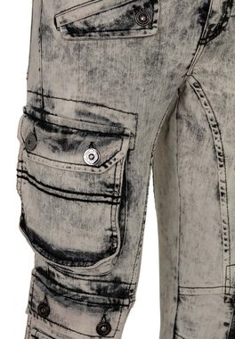 Cipo & Baxx Bequeme Jeans mit Cargo Taschen in Slim Fit
