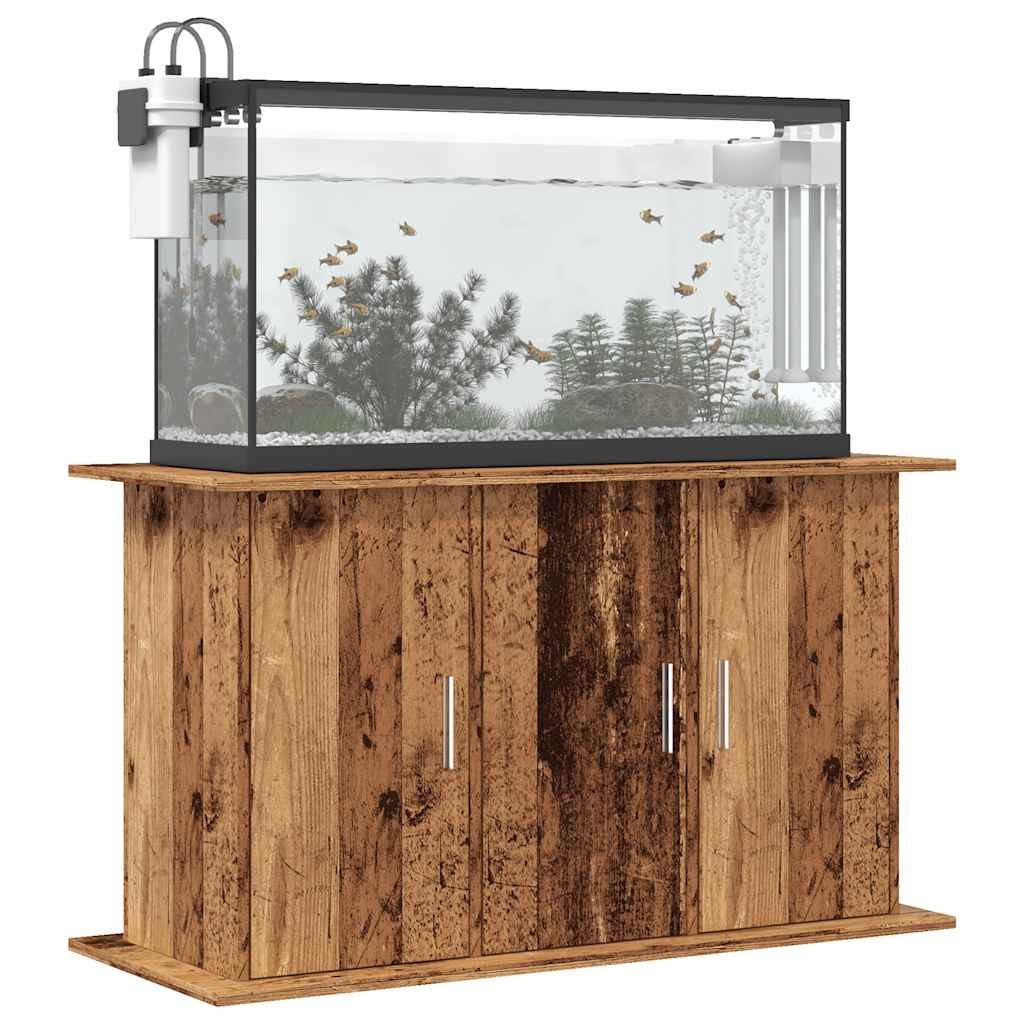 vidaXL Aquariumunterschrank Aquariumständer Altholz-Optik 101x41x58 cm günstig online kaufen