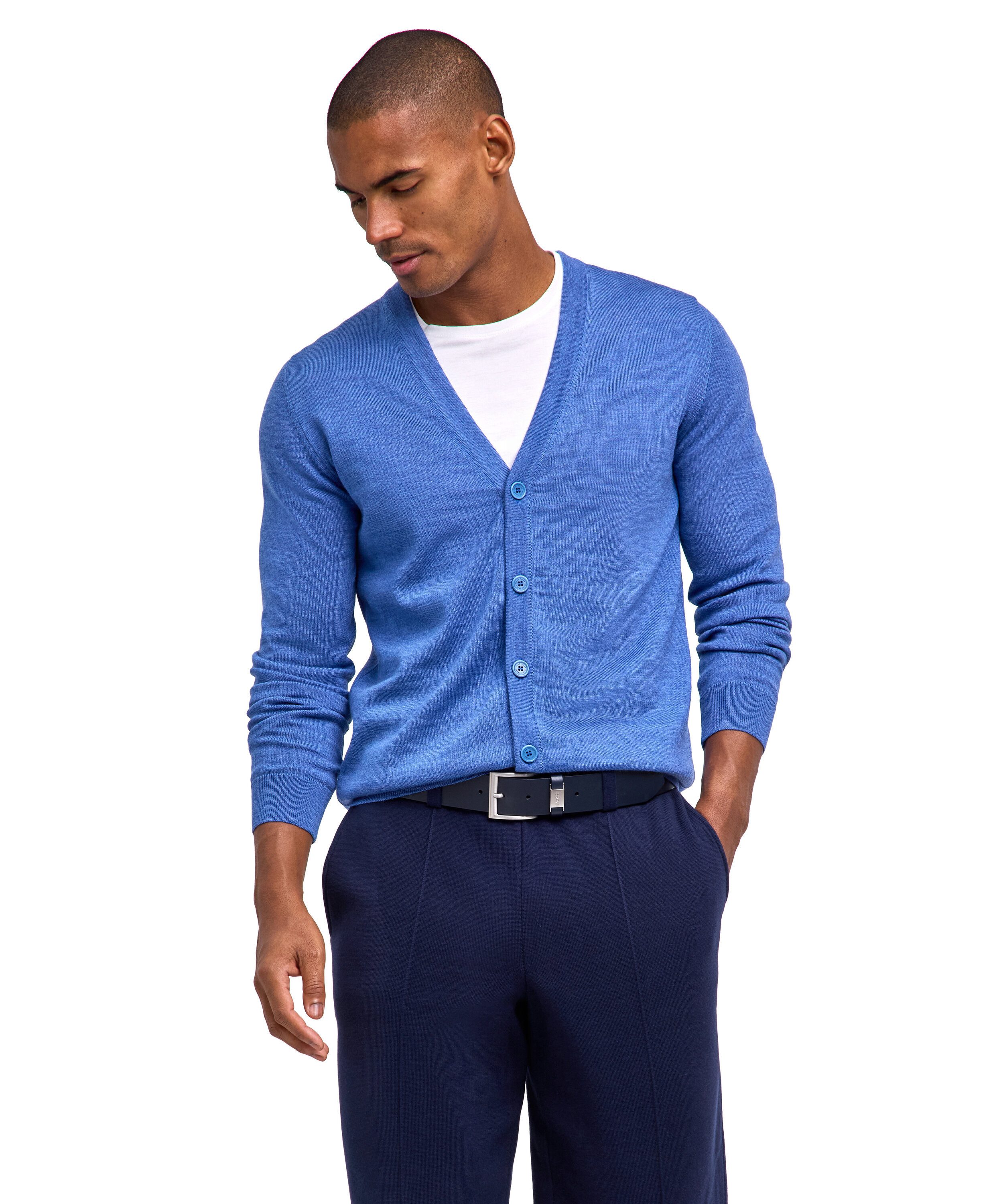 FALKE Strickjacke Casual Wool (1-tlg) aus reiner, extrafeiner Merinowolle günstig online kaufen