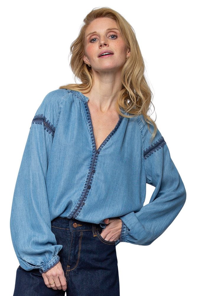 Emily Van Den Bergh Schlupfbluse Damenbluse 9092-992
