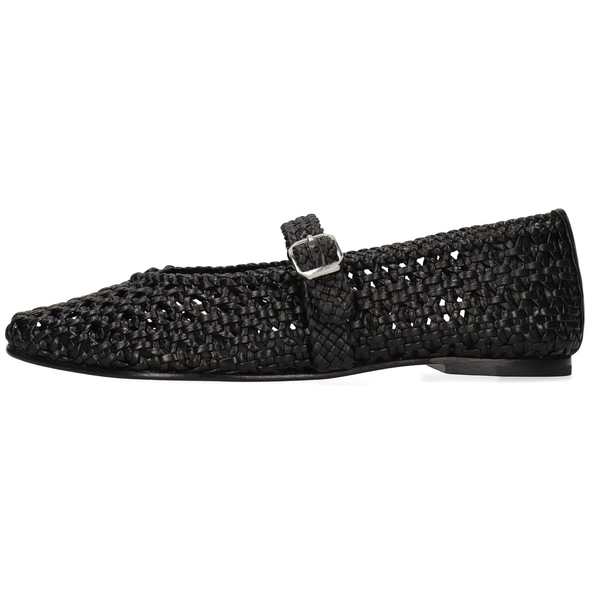 Melvin & Hamilton Bexley 4 Leder-Ballerinas für Damen Ballerina Flache Absätze, Echtes Leder, Von Hand geflochten