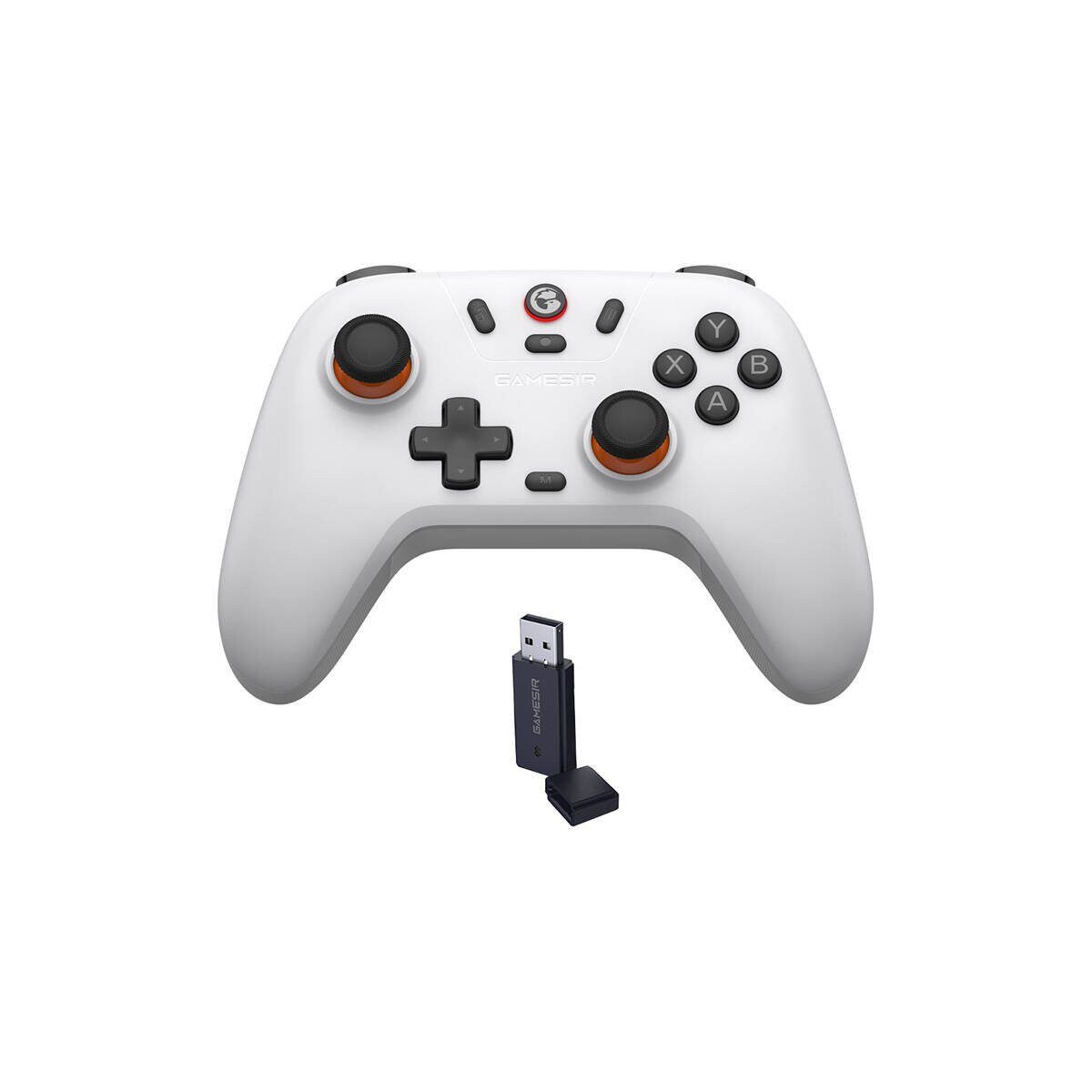 Gamesir GameSir T4n Lite Wireless-Controller – Weiß Gaming-Controller (1 St)