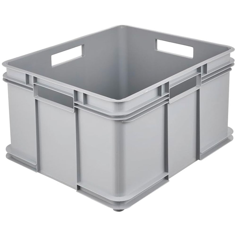 keeeper Aufbewahrungsbox keeeper Euro-Box Bruno XXL 54x43x28 cm 54,0 Ltr. Eco Stone Grey Stapel