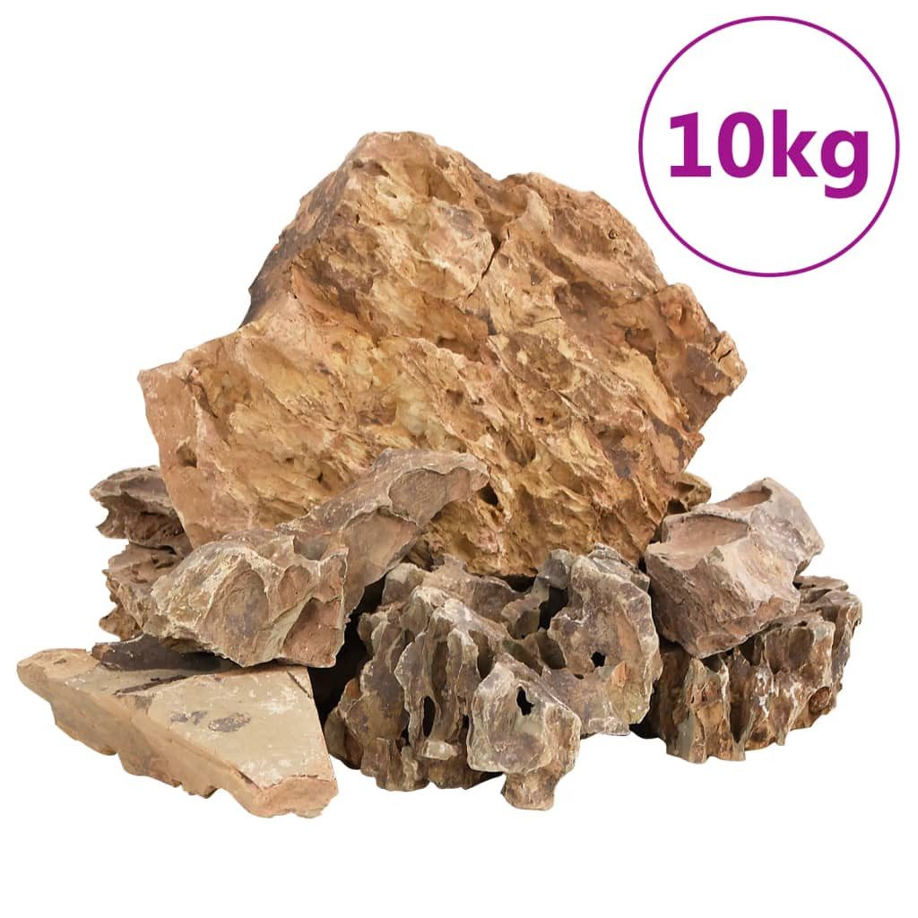 Thumbnail - vidaXL Aquariendeko Drachensteine 10 kg Braun 5-30 cm