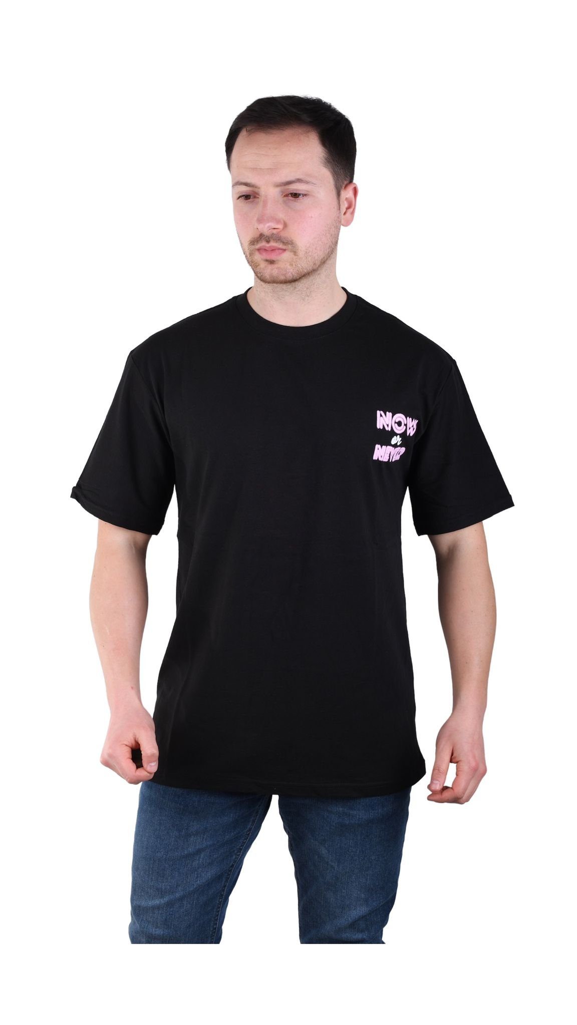 Megaman Jeans T-Shirt Megaman Jeans Herren Oversize T-Shirt