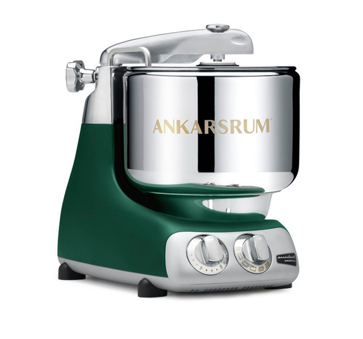 Ankarsrum Küchenmaschine, 1500 W, handgefertigt mit Liebe zum Detail & Rezeptbuch