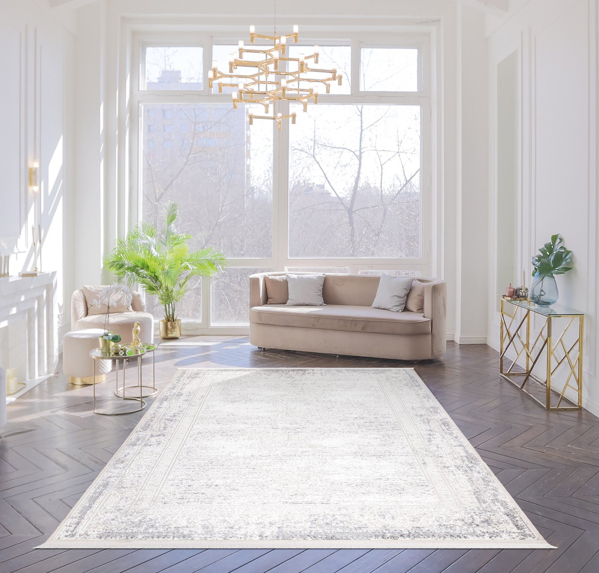 Mozato Teppich Vlora, Rechteck, Höhe: 10 mm, Modern Design günstig online kaufen