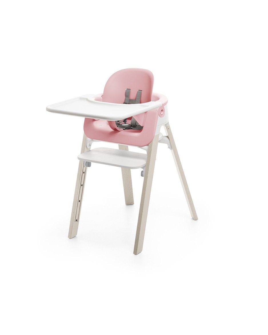 Stokke Hochstuhlaufsatz Baby Set STEPS den Stokke für passend von Pink Hochstuhl