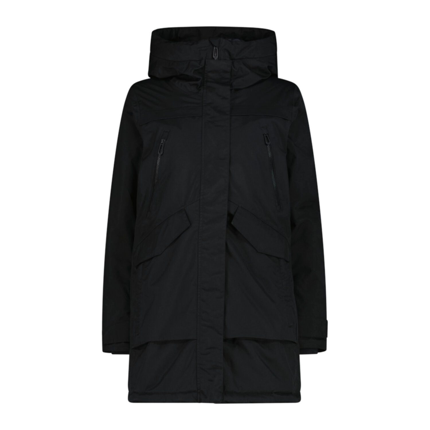 CMP Wintermantel CMP Damen Parka Woman Parka Fix Hood 36K2356