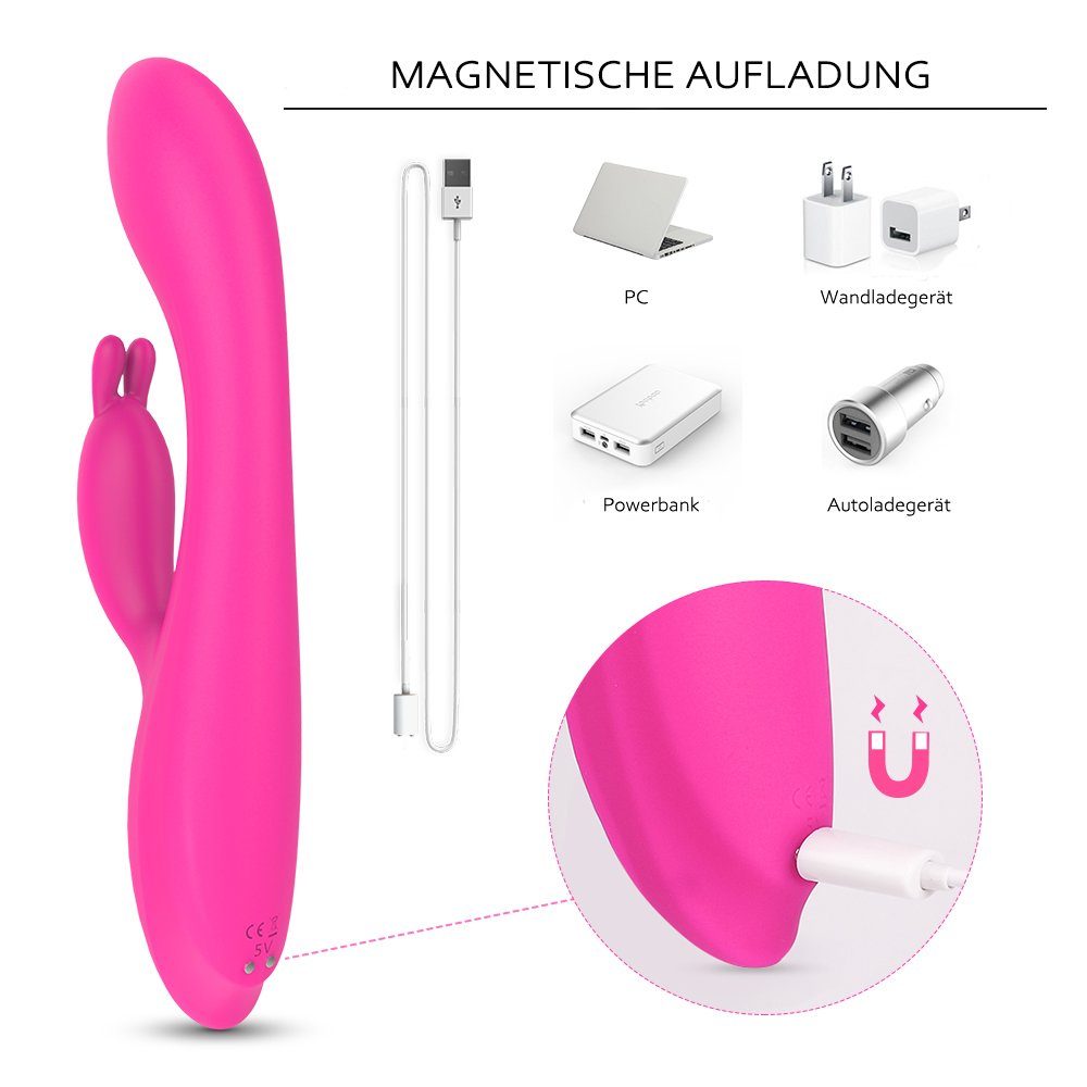 Realistische BIGTREE G-Punkt-Vibrator Klitoris-Stimulator,Silikon Dildo
