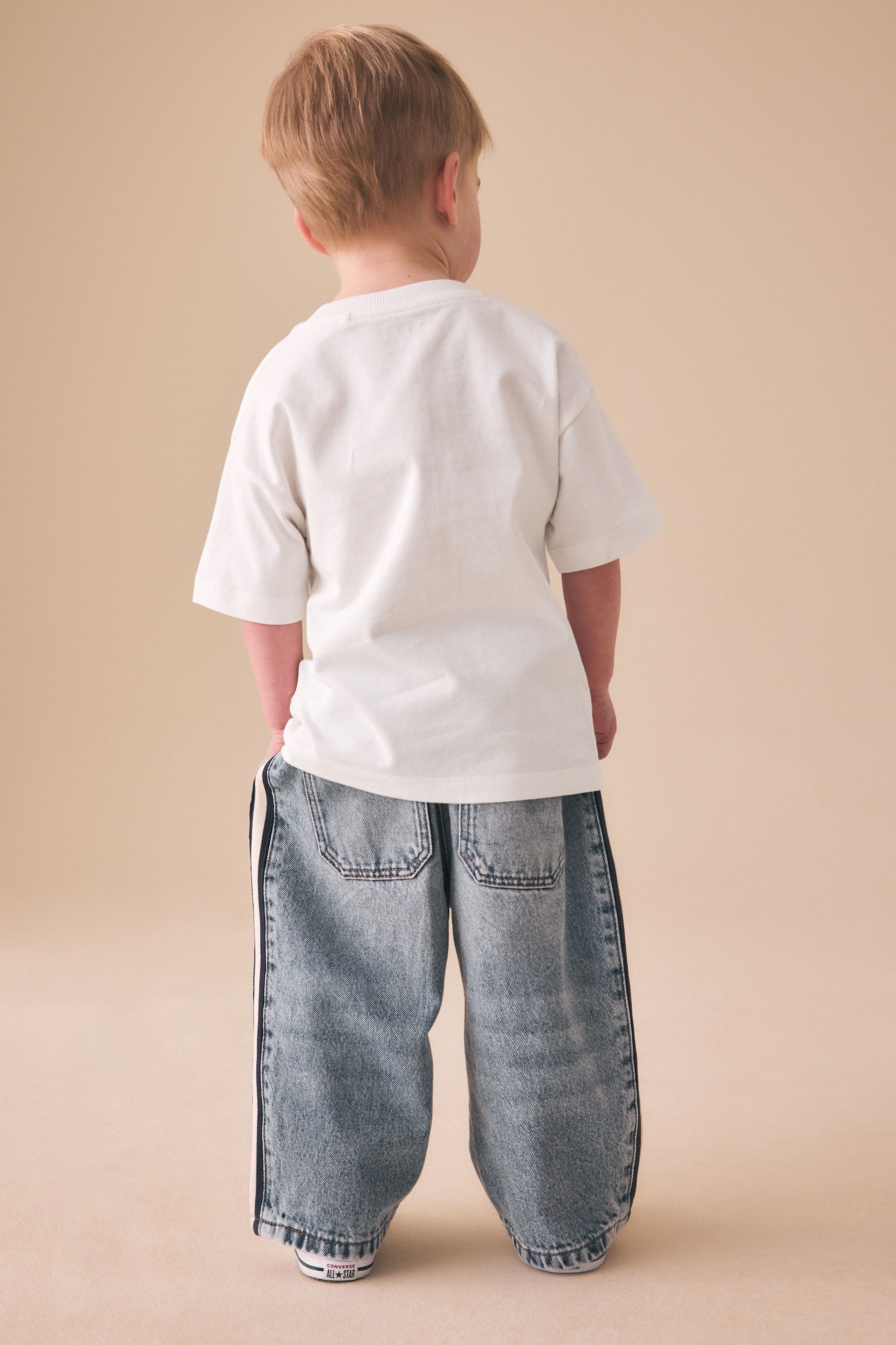Light Blue Side Stripe