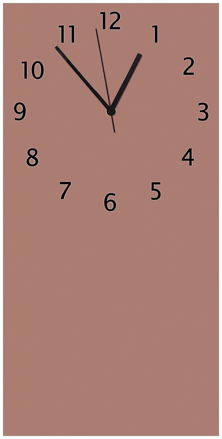 Wallario Wanduhr Pastellpink (Uhr aus Acryl)