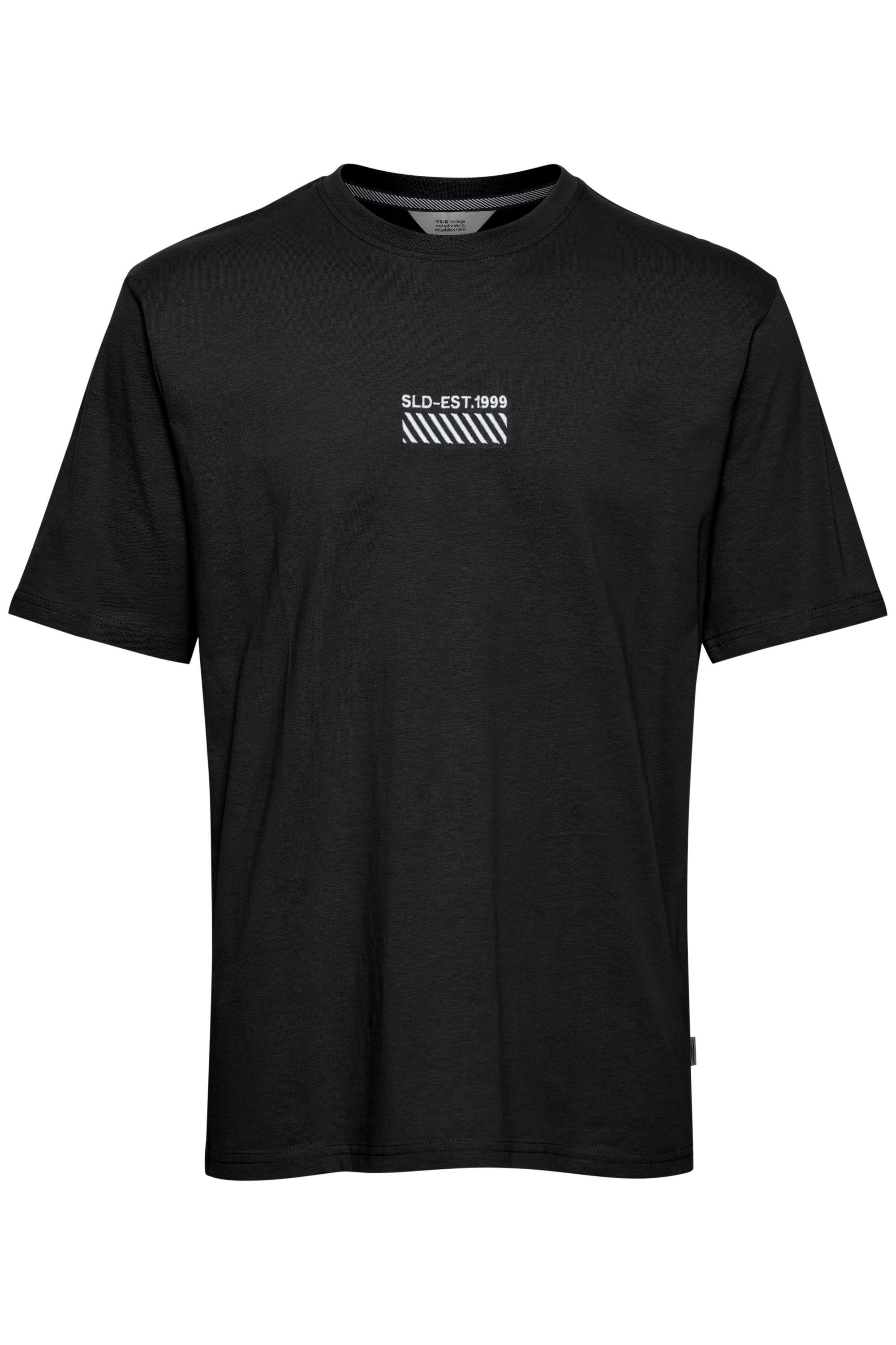 T-Shirt !Solid True SDRui (194008) Black