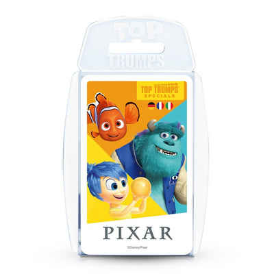 Winning Moves Spiel, Quartett Top Trumps - Pixar
