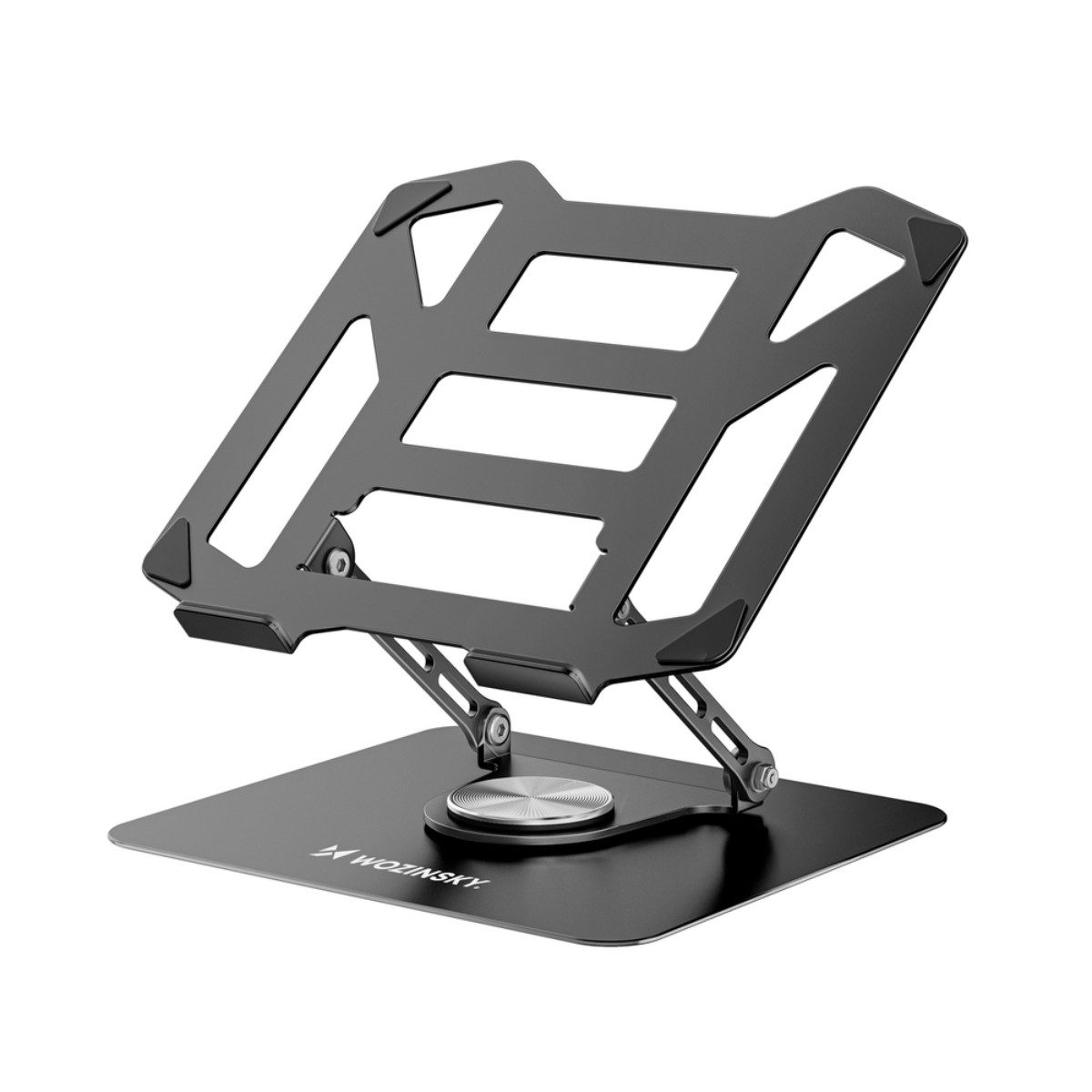 Wozinsky Laptop-Ständer WDCX-X19-AB, (bis 16 Zoll, 360° Drehfunktion, Stahlrahmen, klappbares Design)
