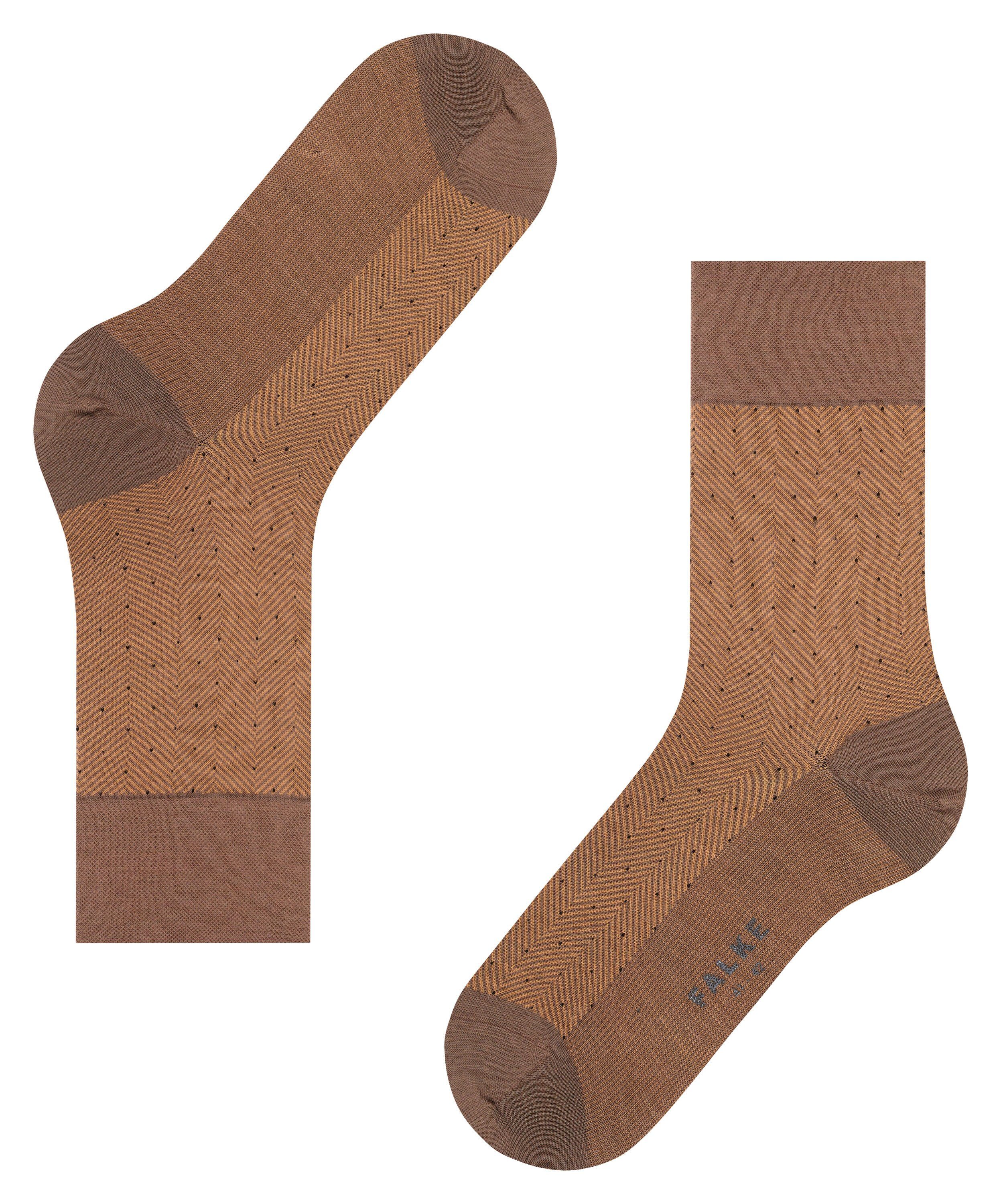 FALKE (1-Paar) Sensitive hazel Herringbone Socken (5082)