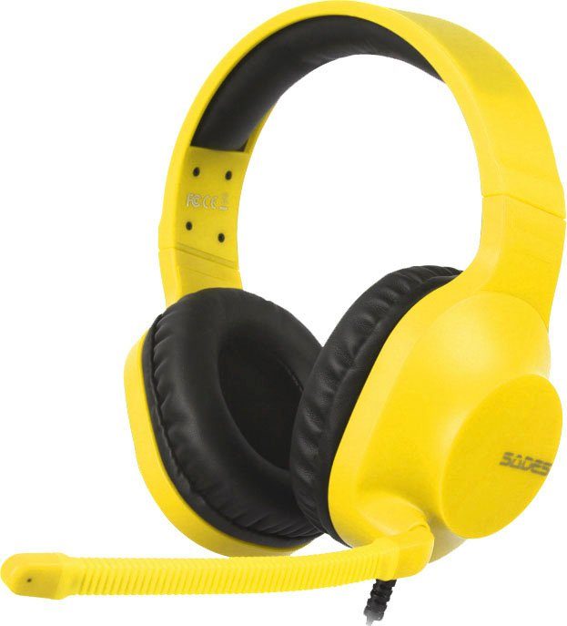 Sades Spirits SA-721 kabelgebunden Gaming-Headset gelb