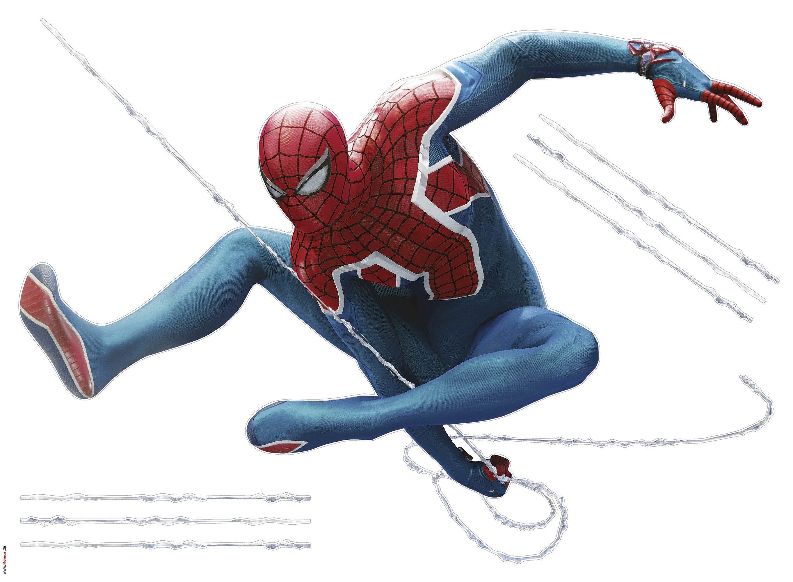 Komar Wandtattoo Marvel Spider-Man Epic Swinging günstig online kaufen