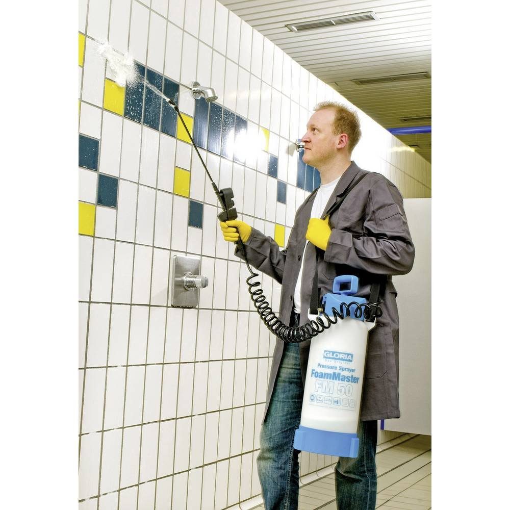 Gloria Drucksprühgerät 5 l Schaumsprüher/Foamer/Drucksprüher zur Autoreinigung 000660.0000