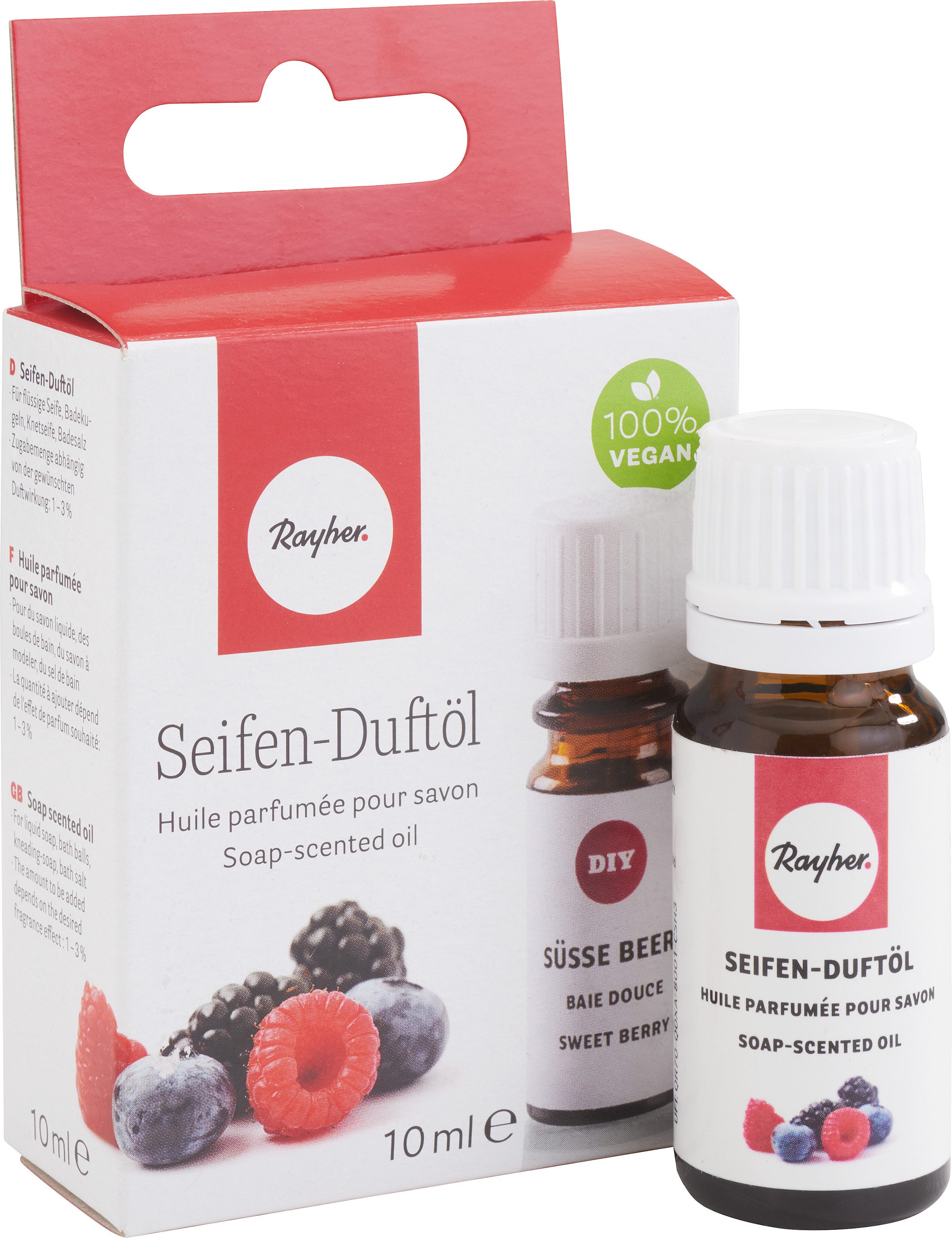 Rayher Badezusatz Etherisches Duftöl Seife, 10 ml