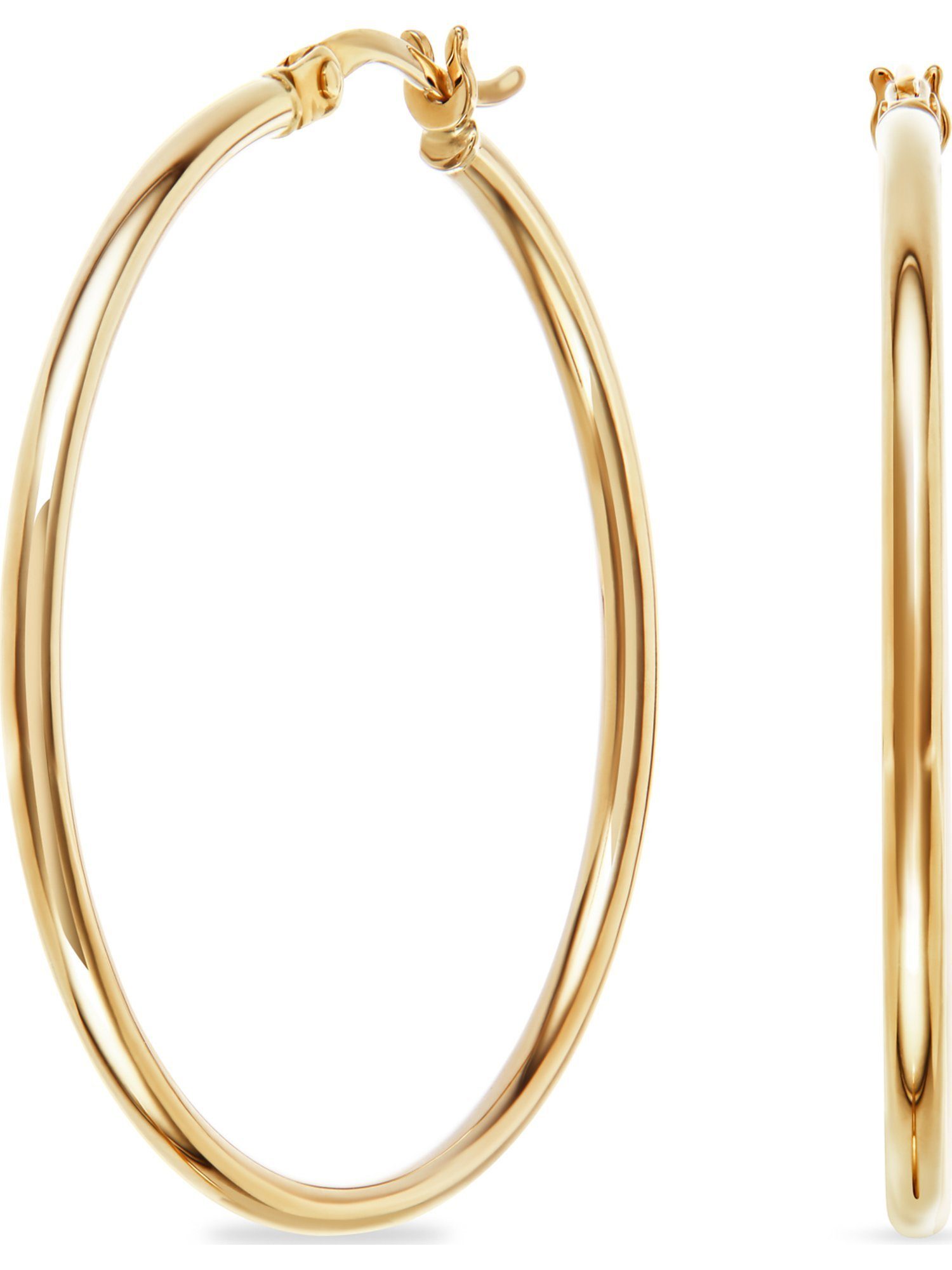 FAVS Paar Creolen FAVS Damen-Creolen 375er Gelbgold (Paar)