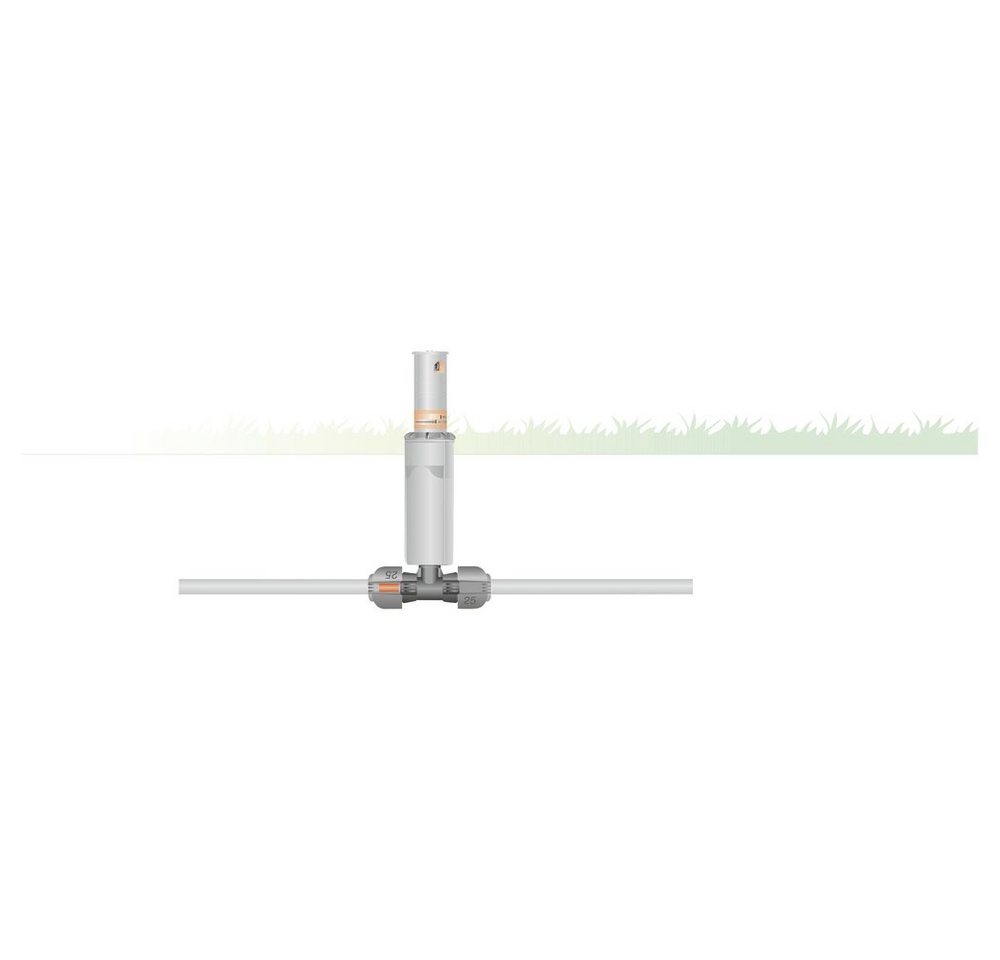 Thumbnail - GARDENA Bewässerungsbrause GARDENA Sprinklersystem T-Stück 25 mm (1/2) AG 02786-20