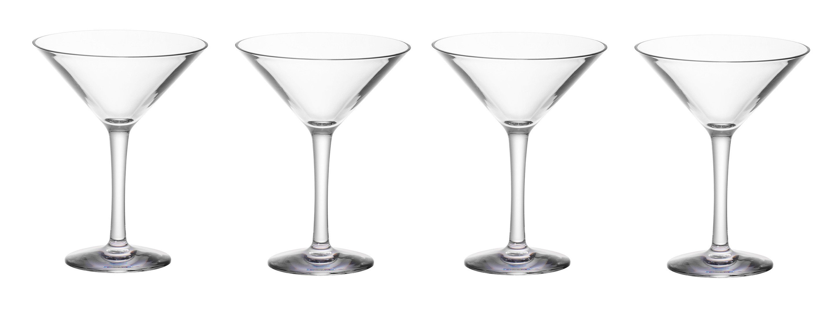 Morleos Cocktailglas Morleos "UNBREAKABLE" Martini Glas 295 ml, 152 g (VE:4)