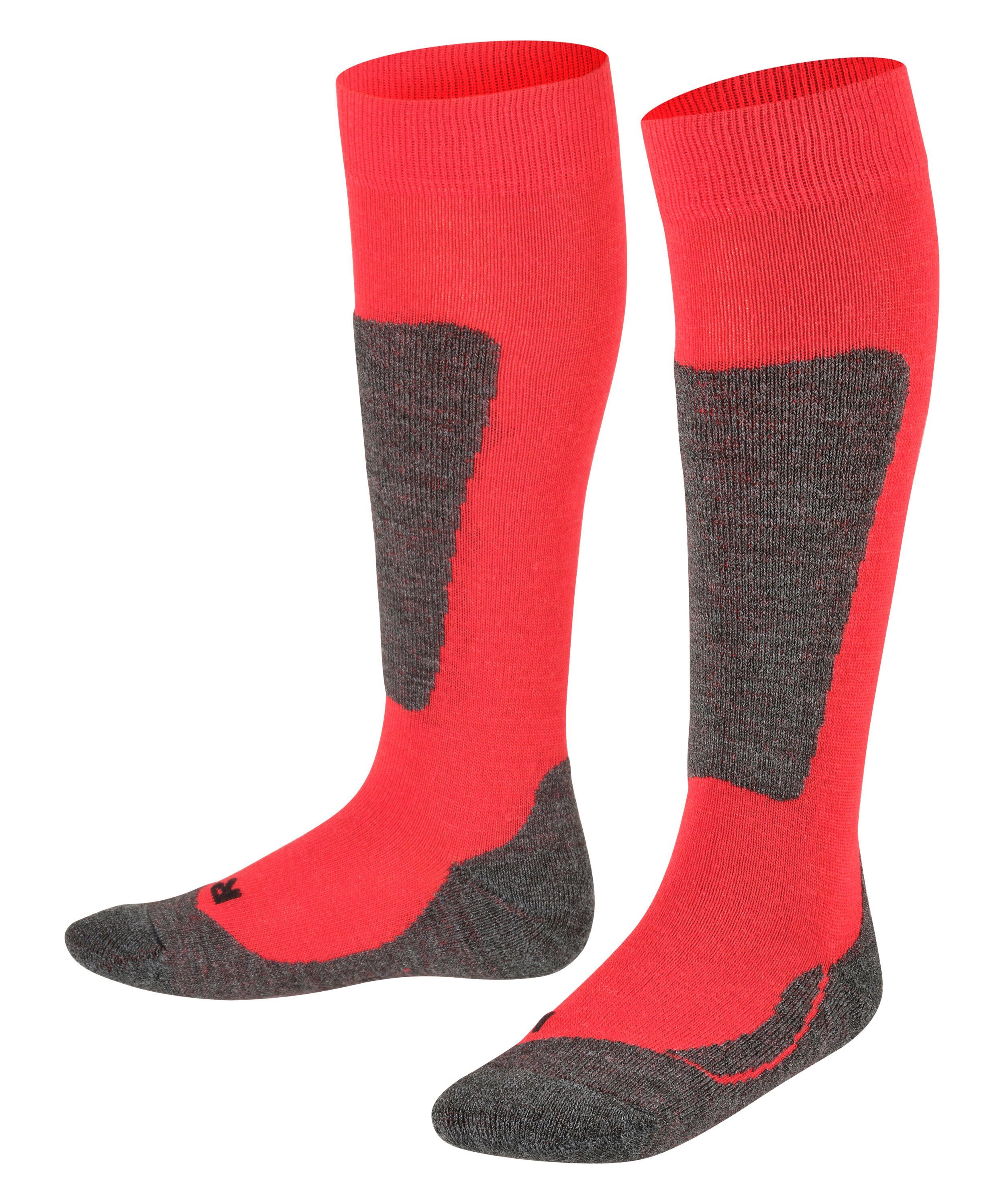 FALKE Kniestrümpfe Active Ski (1-Paar) mit weicher Plüschsohle