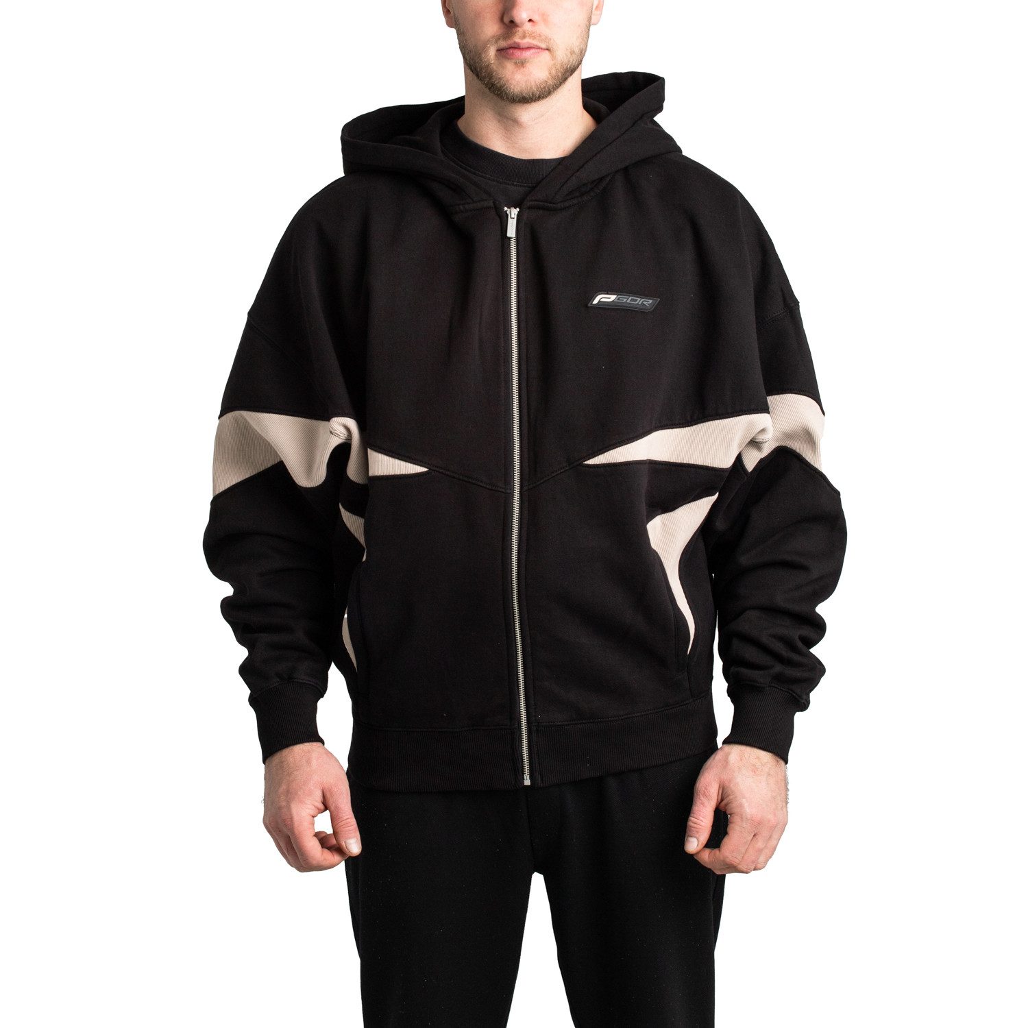 PEGADOR Kapuzensweatjacke Pegador Aderno Boxy Zip Hoodie