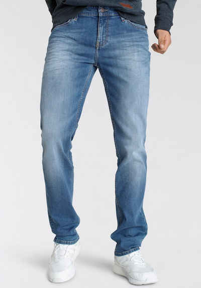 Alife & Kickin Straight-Jeans AlanAK Ökologische, wassersparende Produktion durch Ozon Wash