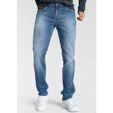 Alife & Kickin Straight-Jeans AlanAK Ökologische, wassersparende Produktion durch Ozon Wash