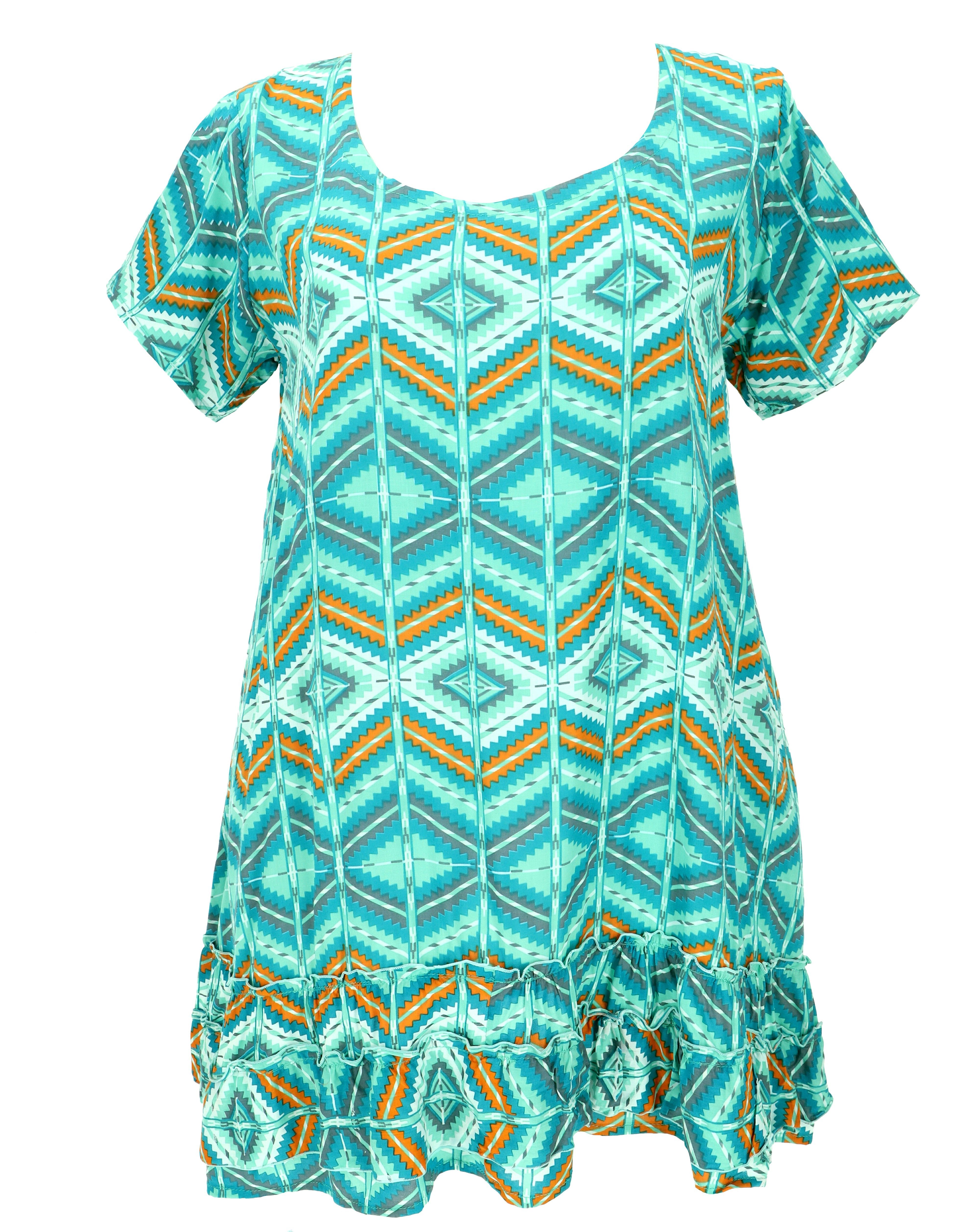 Guru-Shop Midikleid Boho Strandkleid, Minikleid - günstig online kaufen