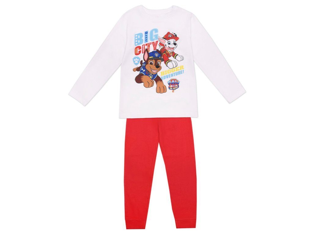 PAW PATROL Pyjama Paw Patrol The Movie Schlafanzug rot