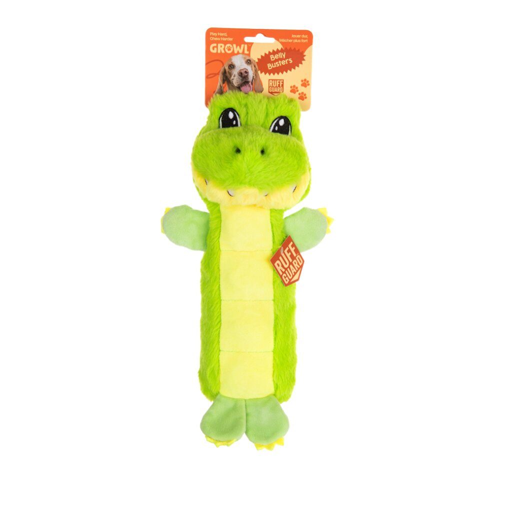 THE GROW Tierquietschie Growl Belly Busters Gary der Alligator