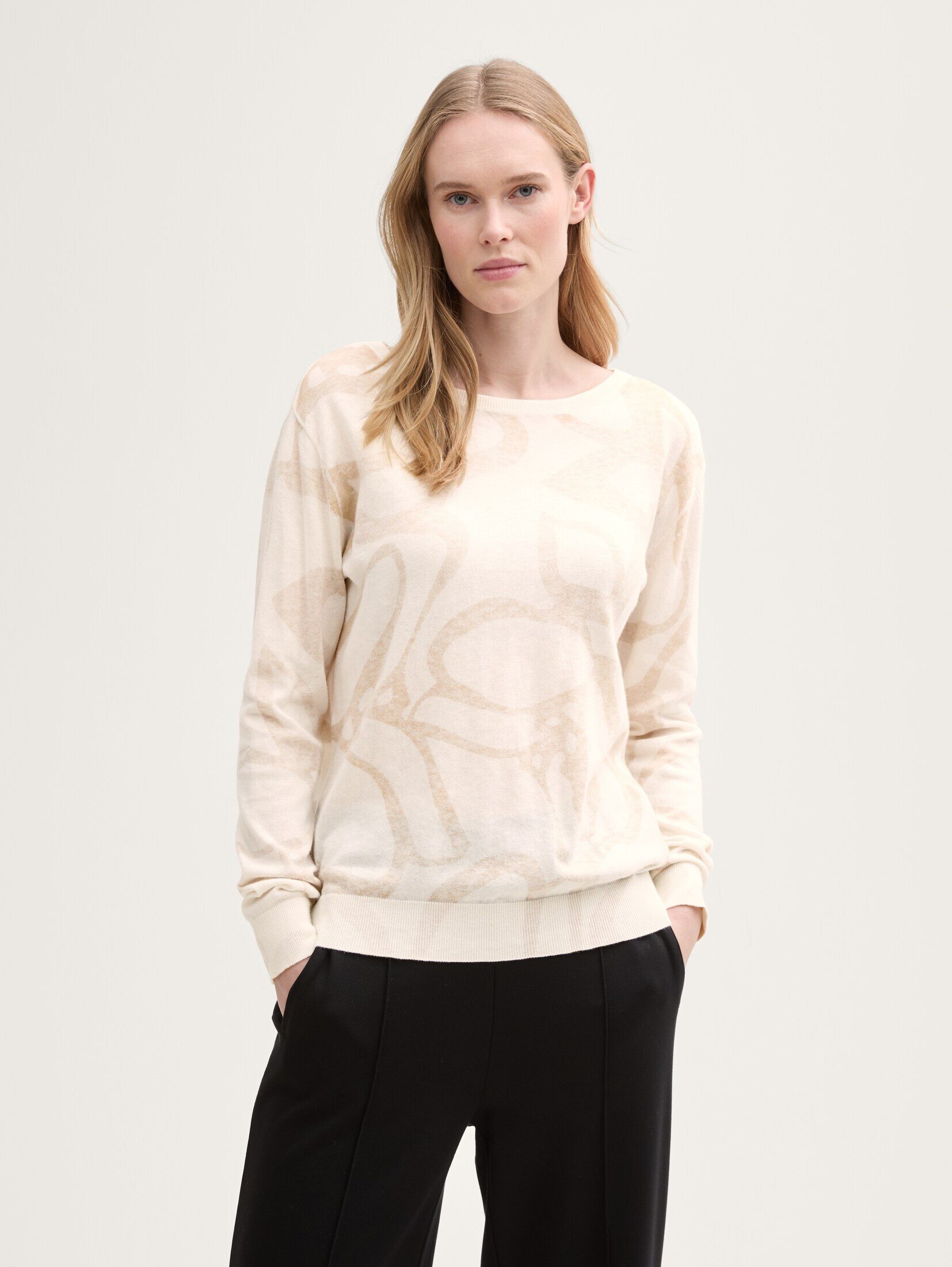 Strickpullover Strickpullover mit Muster